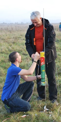 Baterie Slany - pokusna verze